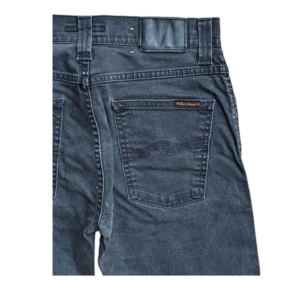 Nudie Jeans Co Men's Charcoal Grey Skinny Jeans Size 30x34 - Picture 6 of 10